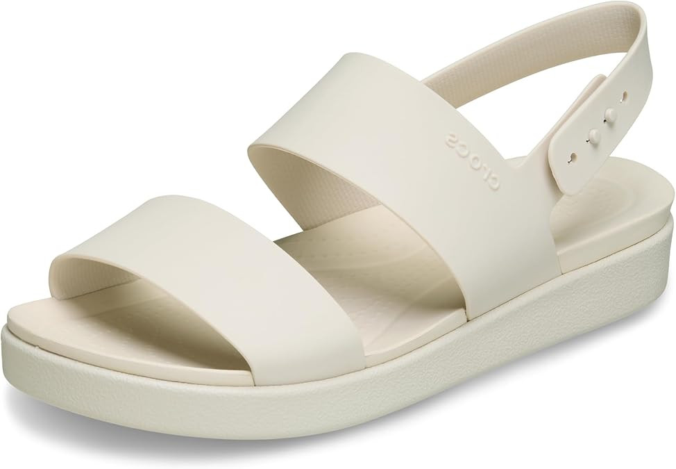 Crocs Women's Brooklyn Backstrap Low Sandals | Amazon (US)