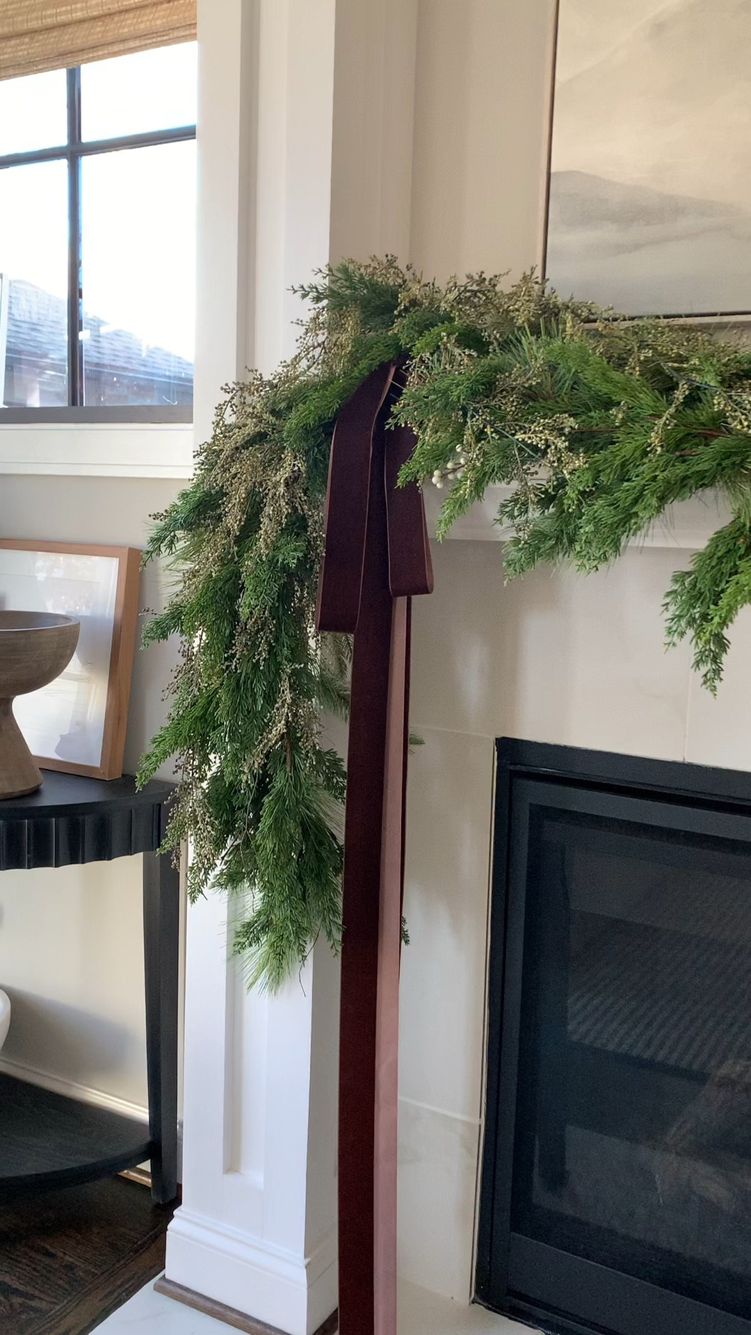 Christmas mantel with mixed garland layered to create a full look


#LTKVideo #LTKSeasonal #LTKHoliday