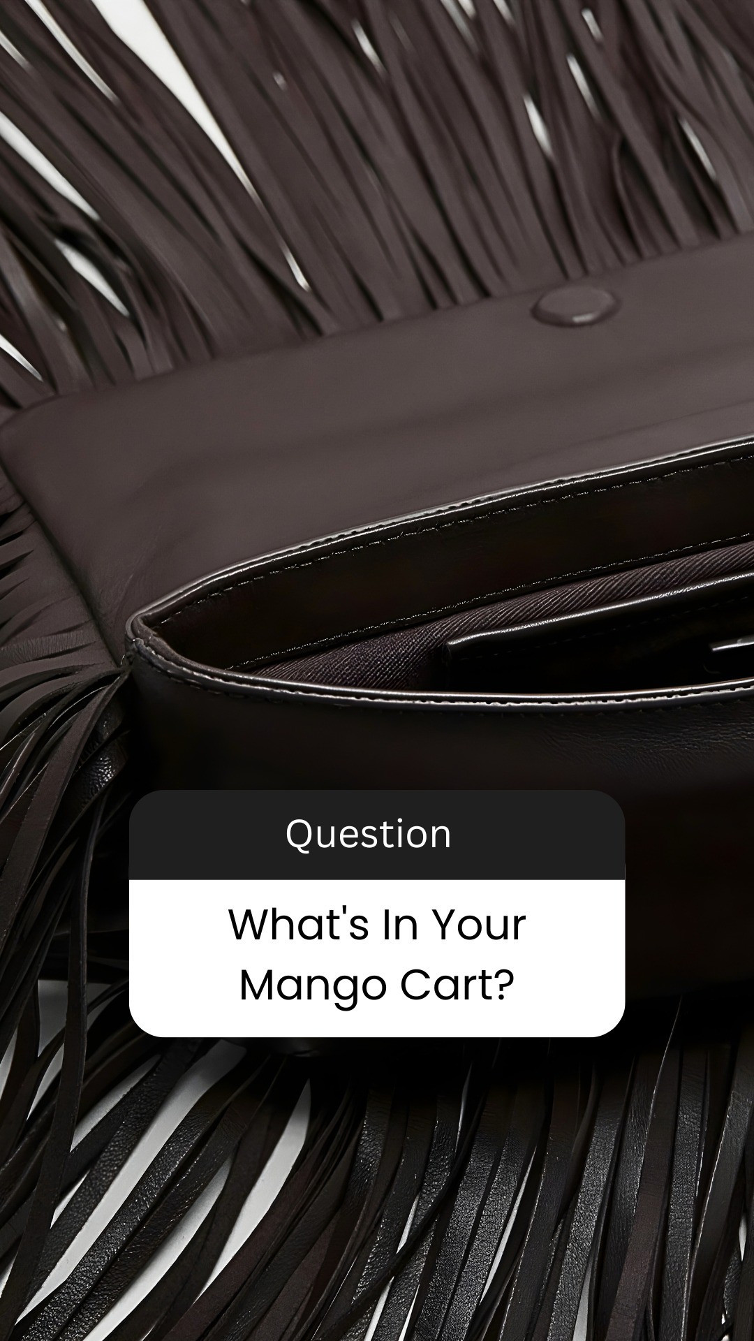 Currently in my Mango cart, waiting patiently for my arrival...this amazing statement leather handbag with fringe. Combing one of my favorite style elements (fringe) with the season's trending color (brown) , this bag is a no brainer!

#LTKOver40 #LTKootd #LTKvlog