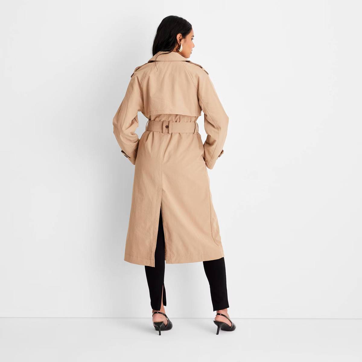 Women's Classic Trench Coat - A New Day™ Tan | Target
