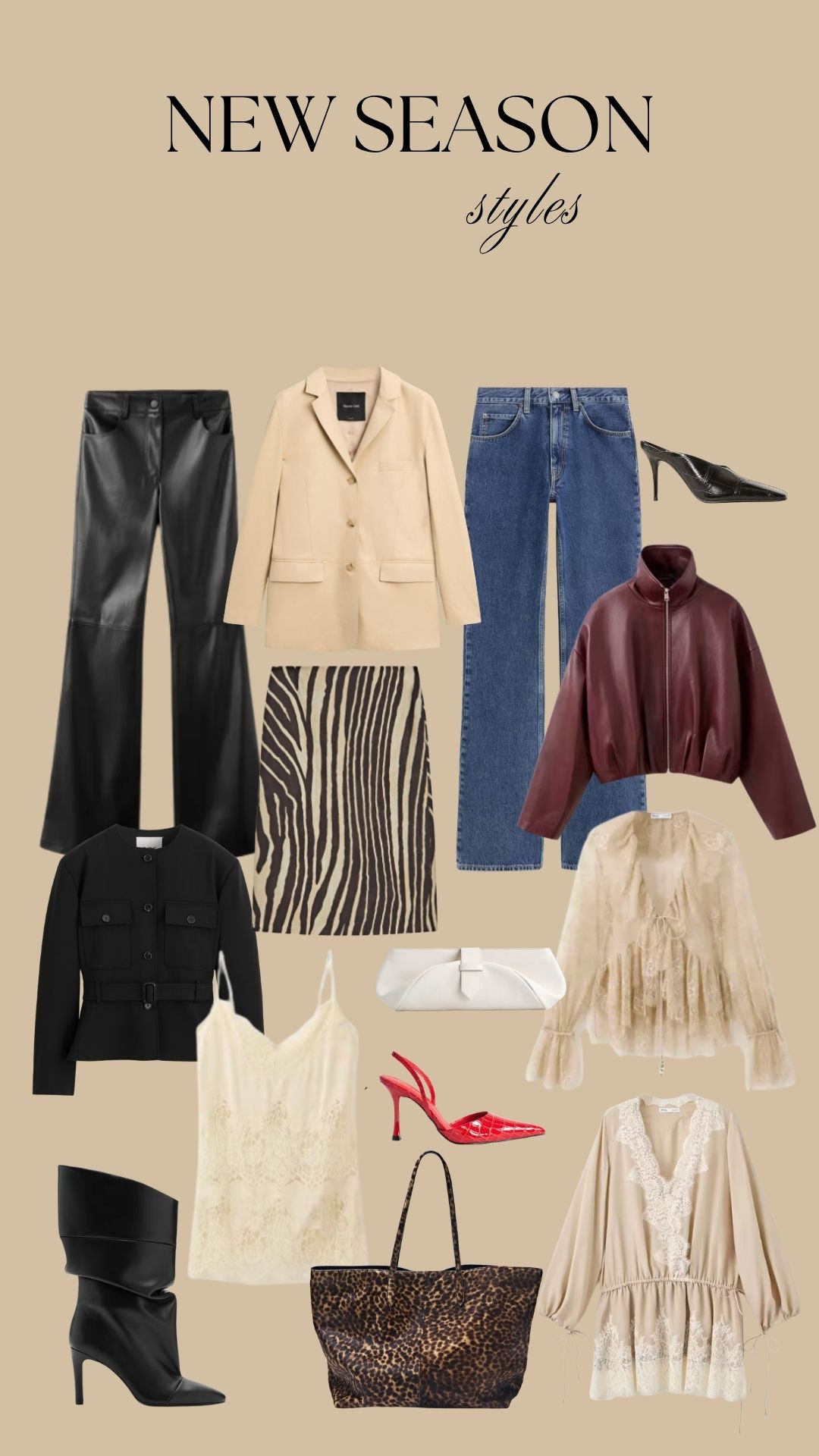 New Season Styles Edit! 

Transitional Wardrobe, Elevated Autumn Dressing, Modern Femininity, Contemporary Classics, Statement Style, Sophisticated Layering, Lace Top, Lace Dress, High Boots, Jeans  

 #LTKuk #LTKautumn #LTKeurope