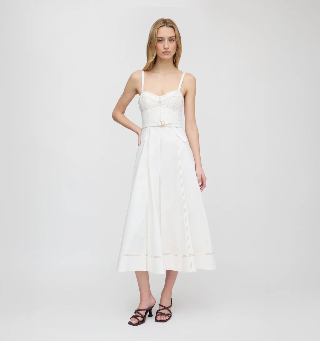 The Fiona Dress - Off White | Hill House Home US