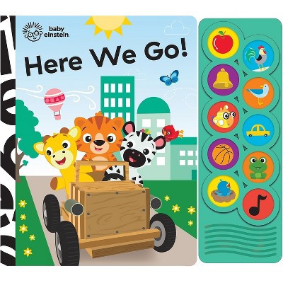 Baby Einstein Here We Go! 10 Button Sound Book - Listen and Learn (Board Book) | Target