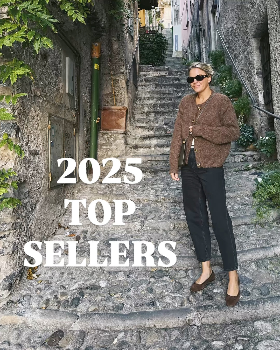 2025 Top 10 best sellers! 
**quince sweaters will restock 
1. Quince 100% cotton striped sweater   (I size up 1 to a medium)
2. Madewell Barrel Jeans (I’m 5’5 wearing 26R, tts for a loose fit, but size down if you prefer a more fitted look) 
3. Quince cashmere oversized crewneck (wearing a small in grey and medium in the brown)
4. Everlane way high jean (wearing a 26R, tts, and mine have faded in wash and shrank a little in dryer)
5. Beach Riot Reese swimsuit (size small, tts) 
6. Old Navy Sweatpant joggers (size XS)
7. Quince cotton boyfriend sweater (I sized up 1 to a medium)
8. Target Clogs (I went tts)
9. Jcrew Rollneck cotton sweater (size small, tts for a relaxed fit) 
10. Bedroom rug (we have the 8x10 under a king bed) 

#LTKFindsUnder100