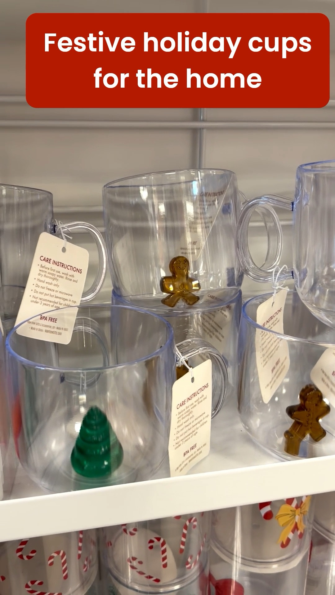 Holiday clear mug festive designs, these mugs add a touch of festive cheer to your morning routine and make every sip feel like a holiday magical celebration #holidaydecor #holidaycups #cups #mugs #festive #holidaystyle #holidayhome

#LTKHoliday #LTKFindsUnder50 #LTKHome