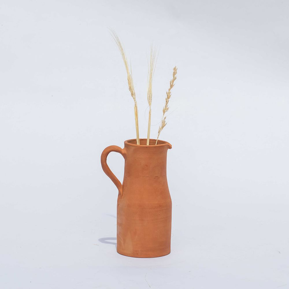 Handmade Moroccan Terracotta Pitcher | West Elm (US)