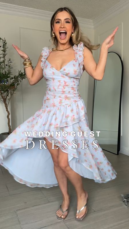 ALL 20% OFF 🙊 Wedding Guest dresses ☀️ Plus 1 option if you're the bride 👰 

Dress 1: XS
Dress 2: SM
Dress 3: XS (would've preferred MED)
Dress 4: XS
Dress 5: XS
Dress 6: XS
Jumpsuit: SM

I feel like Abercrombie dresses run a little big hence the XS (I'm typically a small in dresses)

#LTKwedding #LTKSpringSale #LTKGala
