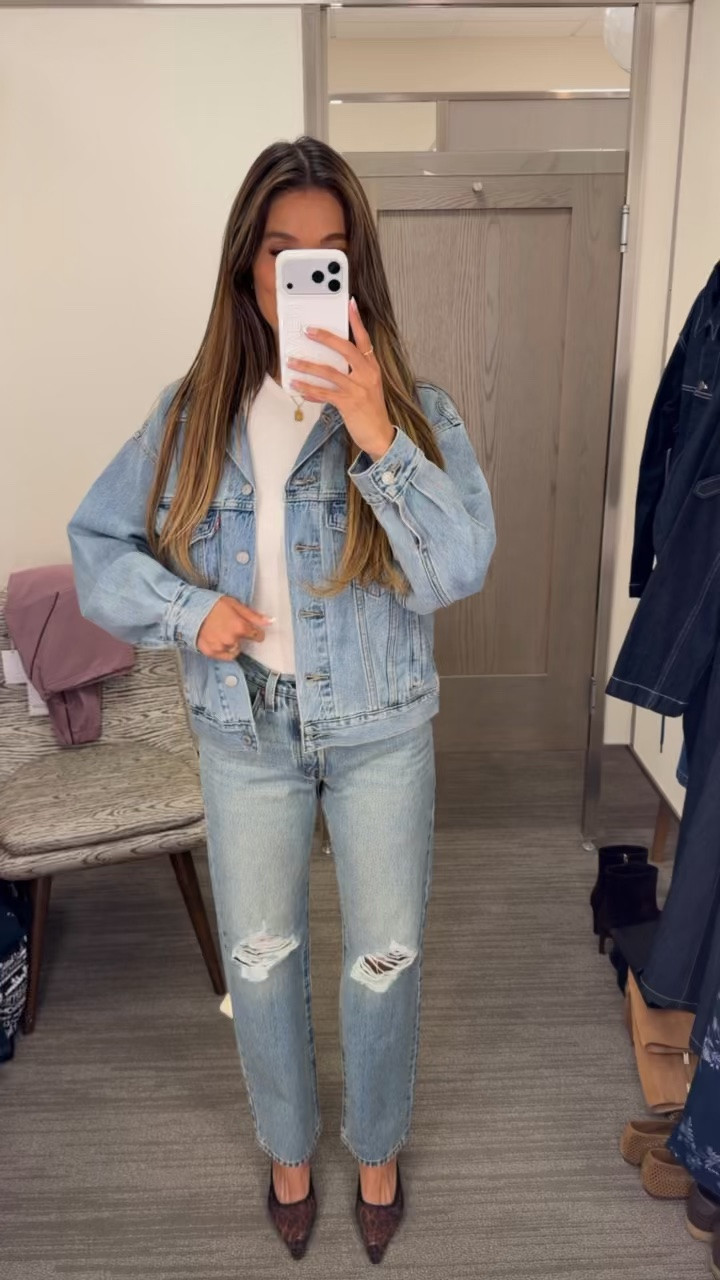 Scroll to shop! Two fun takes on the denim on denim trend, relaxed and polished! Shop Nsale with me! Follow for more! Xo!!

#LTKgrwm #LTKootd #LTKSaleAlert