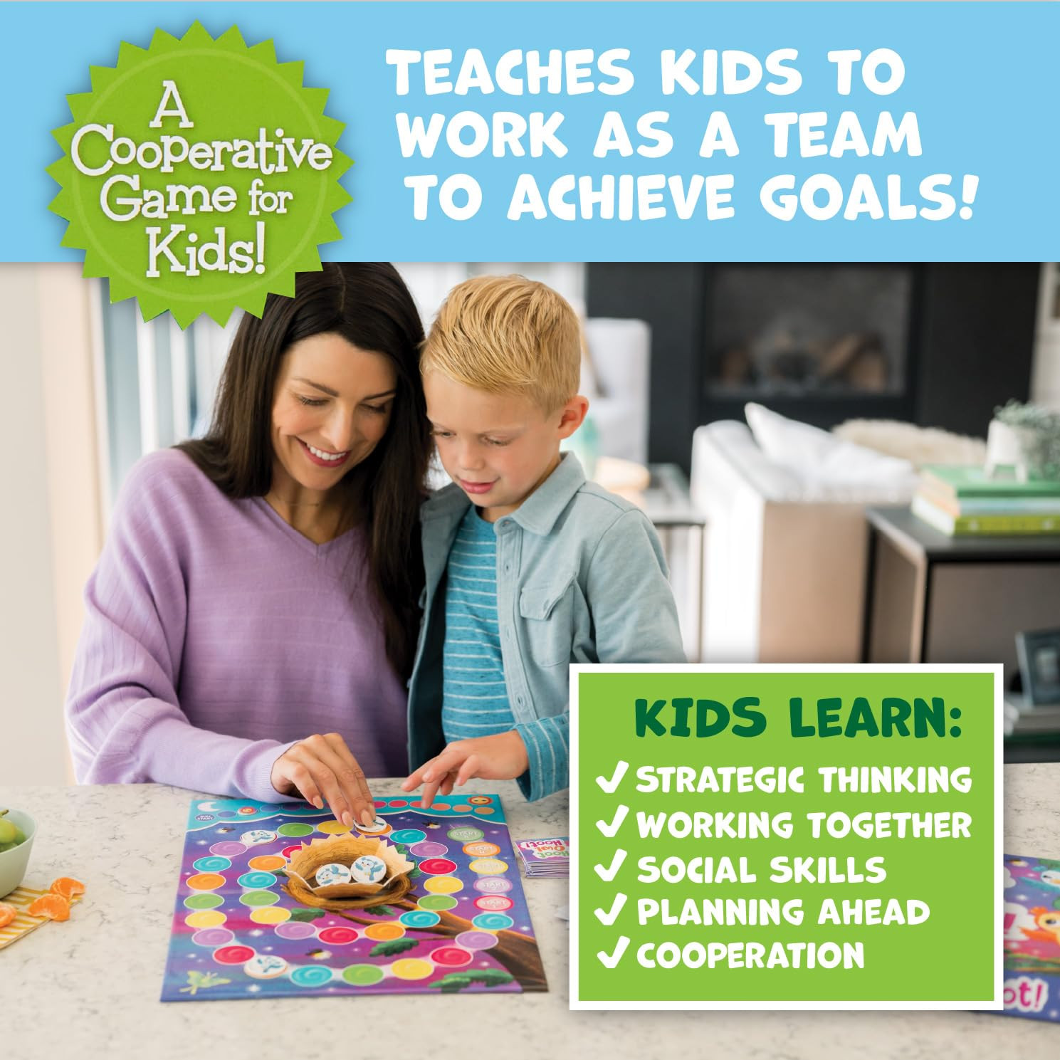 Peaceable Kingdom Hoot Owl Hoot - Cooperative Matching Game For Kids | Amazon (US)
