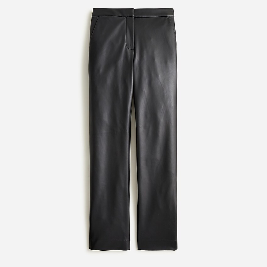 Kate straight-leg pant in faux leather | J. Crew US
