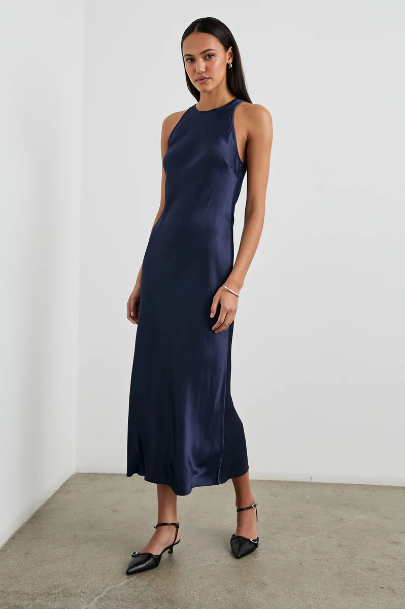 SOLENE DRESS - NAVY | Rails