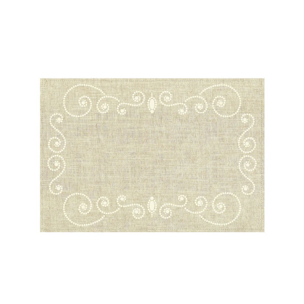 French Perle Linen Placemat | Lenox
