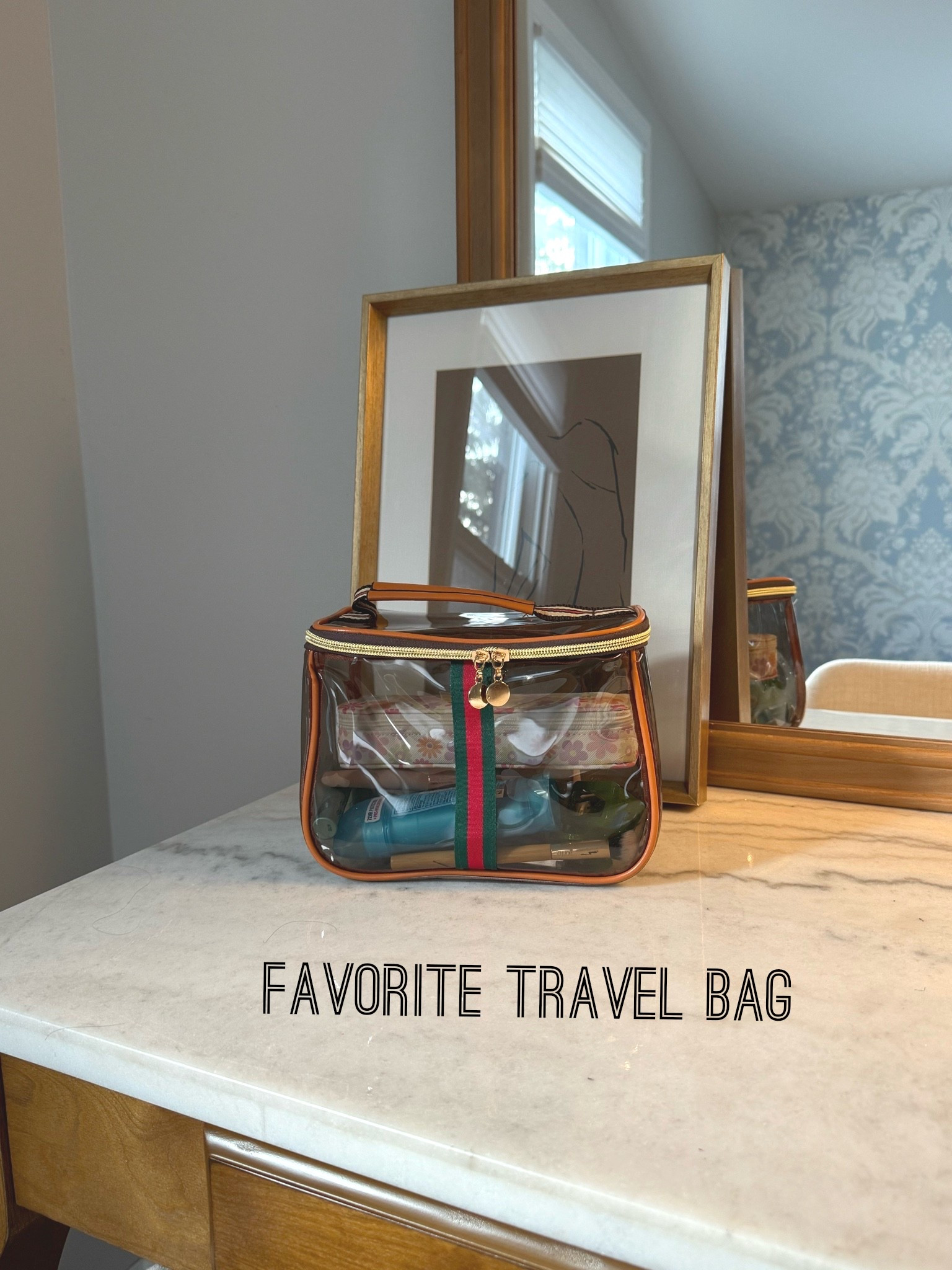 I have been using this travel bag for a few trips now and love it 😊 Linked some of my favorite travel items. I find it nice to have travel sized beauty and keep them in this bag to make packing a breeze.

#LTKOver40 #LTKTravel #LTKBeauty