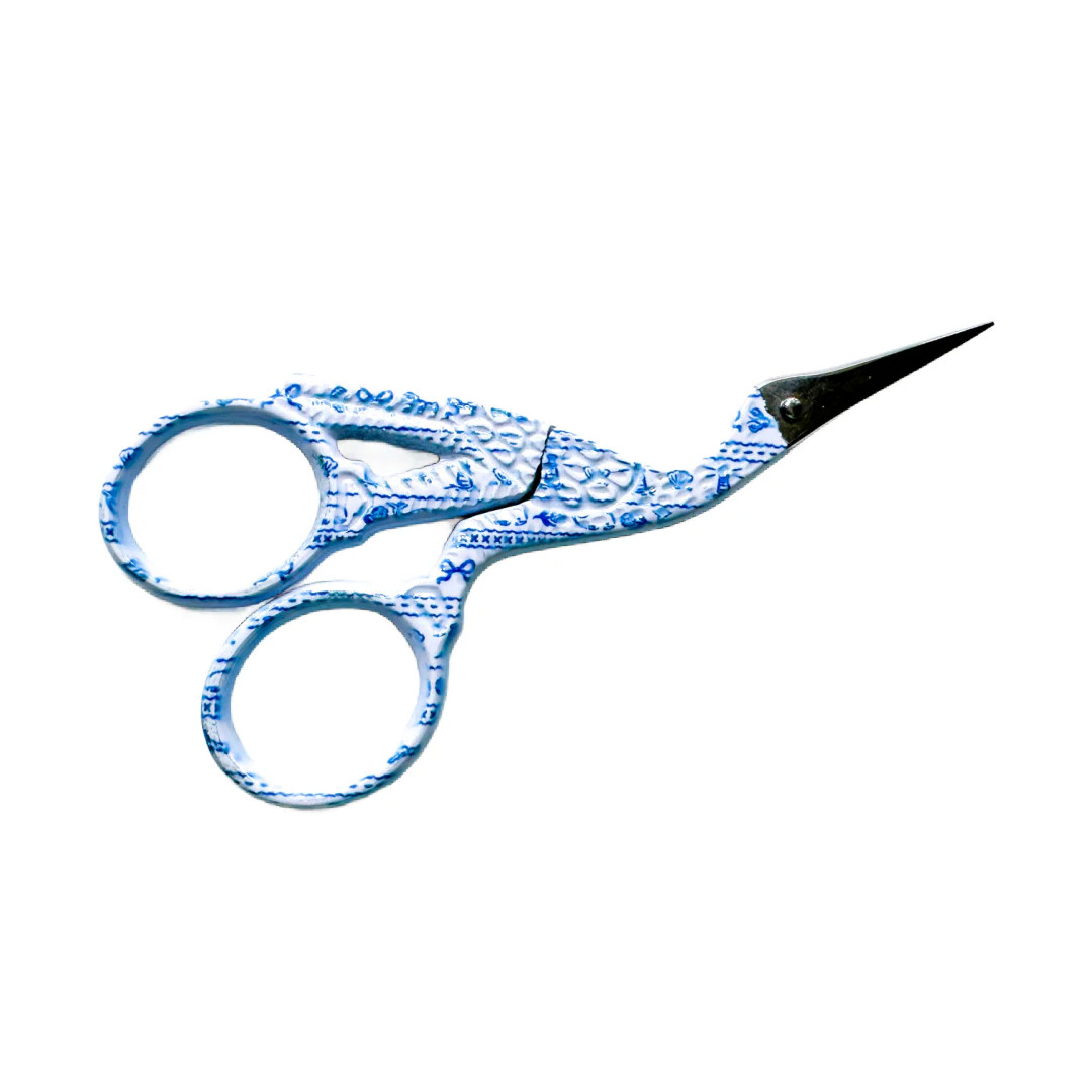 Coastal Reverie Print Crane Scissors | Penny Linn Designs
