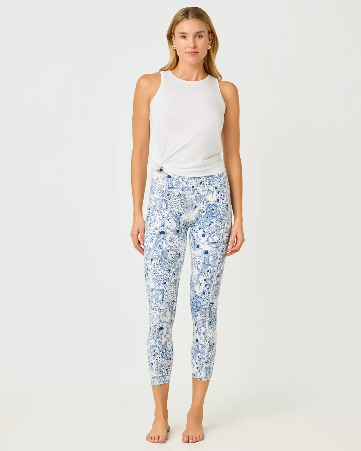 UPF 50+ Luxletic 24" Weekender High Rise Midi Legging | Lilly Pulitzer