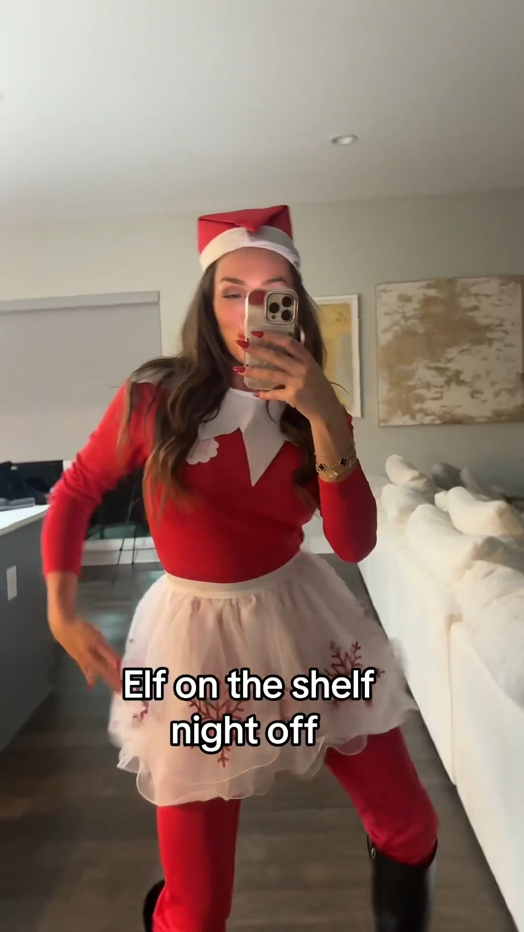 Elf on the shelf costume!!! 

#LTKdayinmylife #LTKHoliday #LTKGiftGuide