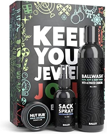 Gift Set For Men, Jolly Jewels Pack, Includes Body Wash, Deodorizing Spray, and Cologne Rub, Men ... | Amazon (US)