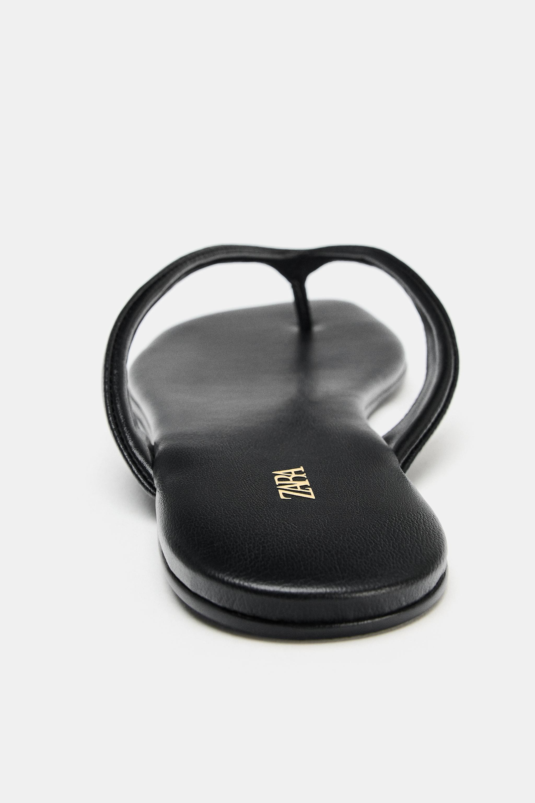 FLAT STRAP SANDALS | Zara US