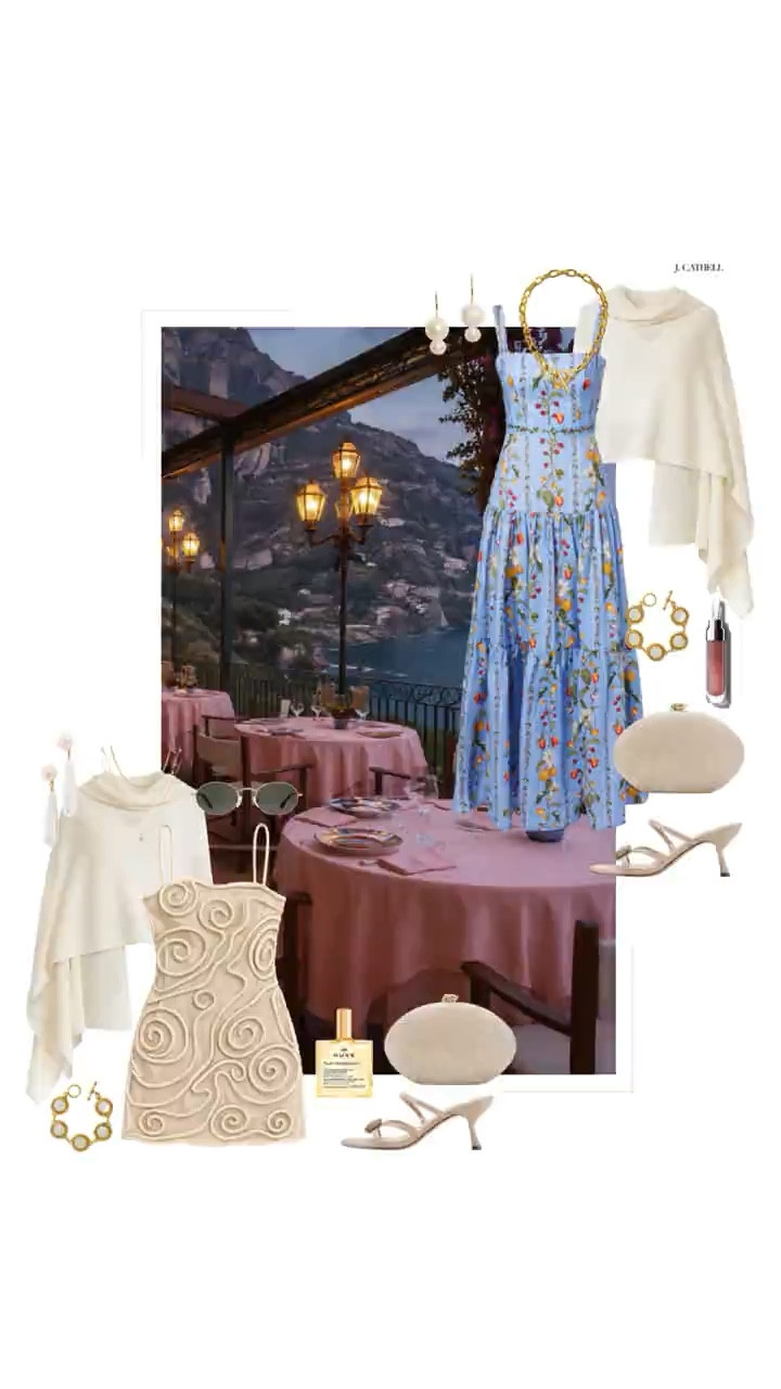 The Amalfi Coast, done right 🇮🇹✨

This is the trip—the one you think about for years. Ravello, Positano, Capri… private boats, unforgettable dinners, and the kind of views that don’t feel real. Every detail planned, every moment intentional.

Sharing the looks I’d pack for it all—from elevated day outfits to dinners that deserve something special. Save this for your dream trip and tap to shop. 🤍#AmalfiCoast #ItalyTravel #LuxuryTravel #VacationStyle #EuroSummer #LTKFinds 

 

#LTKTravel #LTKootd #LTKOver40 #LTKTravel