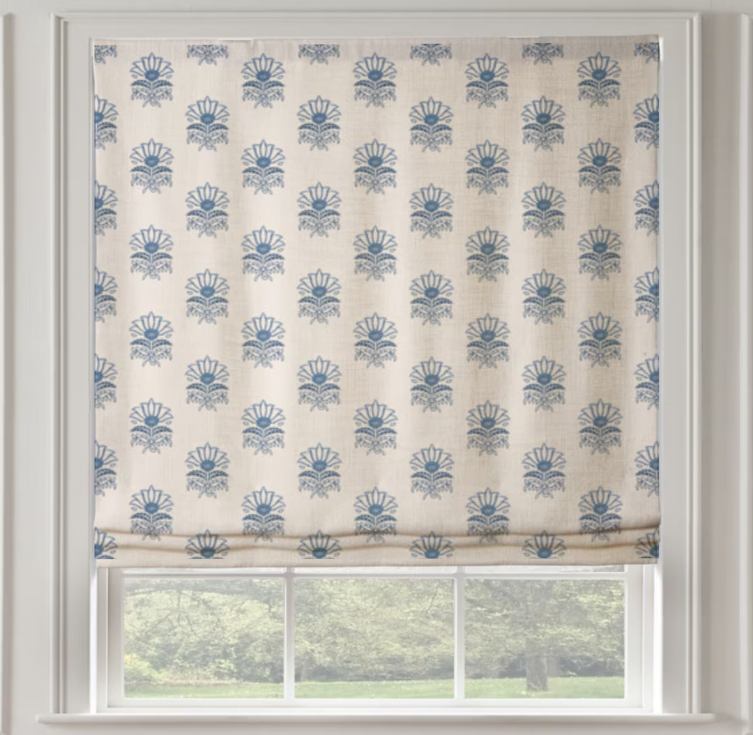 Anna French Milford Roman Shade - Etsy | Etsy (US)