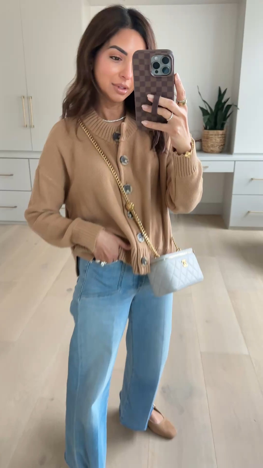 I have an xs in cropped cardigan that I just ordered a second color in! Runs TTS & has the perfect relaxed fit. 24 in denim, ballet flats run TTS

#LTKgrwm #LTKootd