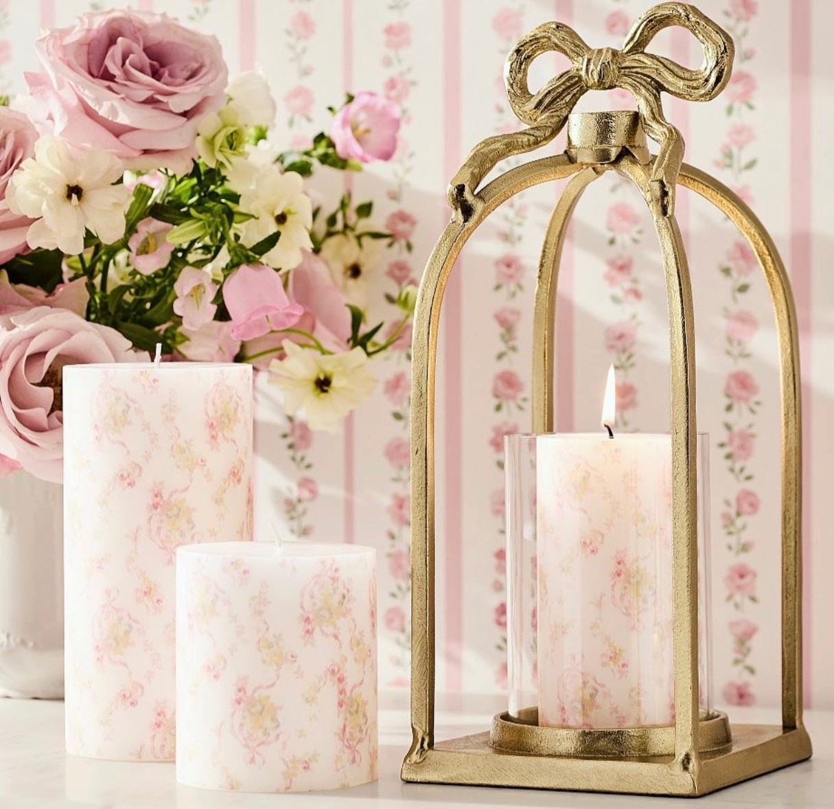 How adorable is this candle and holder!! Oh my gosh it is perfect for valentines decor or for a little girls room or to bring your shabby chic decor together😍 

#valentinesdecorations #shabbychic #girlsroom #valentines

#LTKValentine #LTKSeasonal