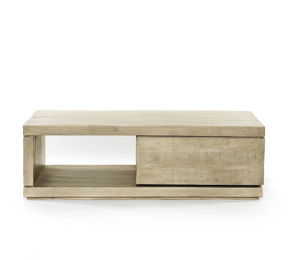 Dupree Rectangular Storage Coffee Table | Pottery Barn (US)