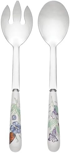 Lenox Butterfly Meadow 2pc Serving Set , White -, 0.84 LB | Amazon (US)