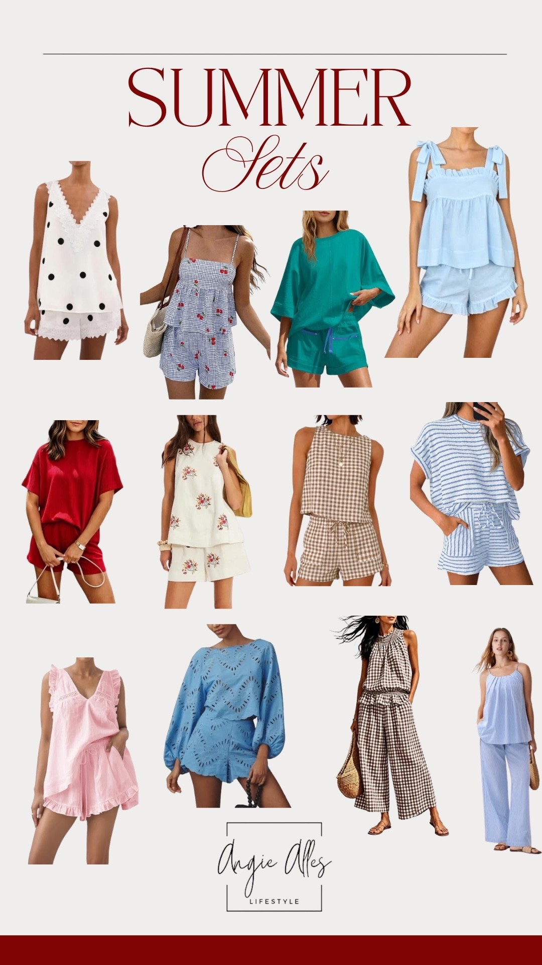 Summer sets!

#LTKdayinmylife #LTKgrwm #LTKSeasonal