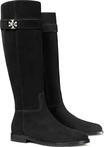 T Lock Knee High Riding Boot (Women) | Nordstrom