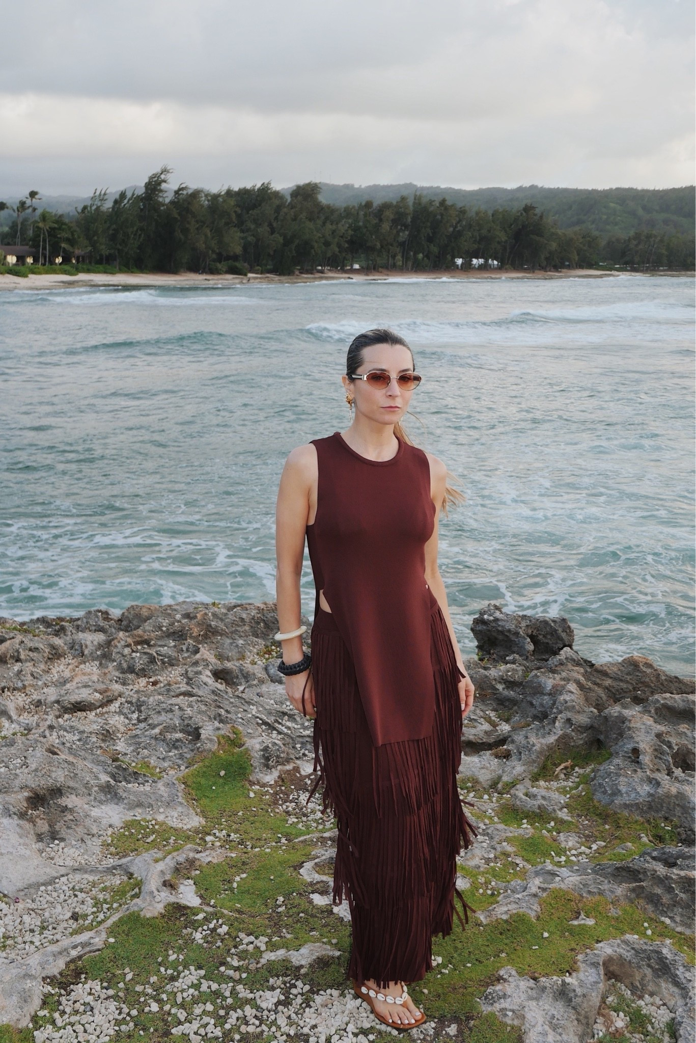 Summer style 
Chic in brown with texture