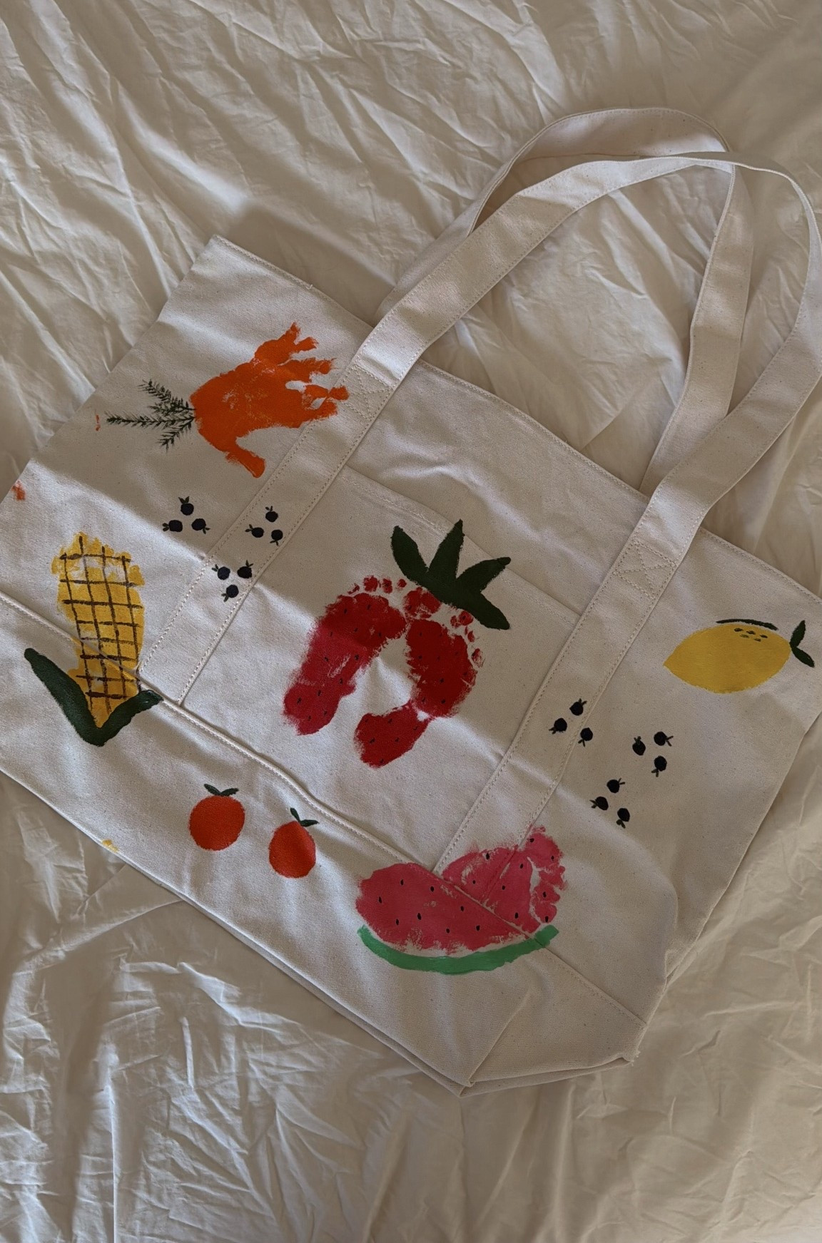 the cutest tote bag craft to make with your baby or toddler!🥕🌽

#LTKBaby #LTKKids #LTKmomlife