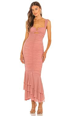 Michael Costello x REVOLVE Hilary Gown in Blush from Revolve.com | Revolve Clothing (Global)