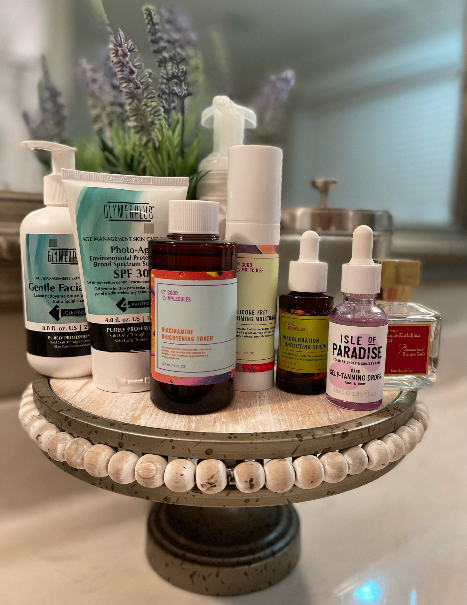 My current skin care line up, as well as my all time favorite perfume everrr. 
I also linked a quasha stone/jade roller (not pictured) that I love to use when I’m feeling puffy! 
#skincare #sephora #ulta #perfume #selftan

#LTKunder50 #LTKbeauty #LTKstyletip