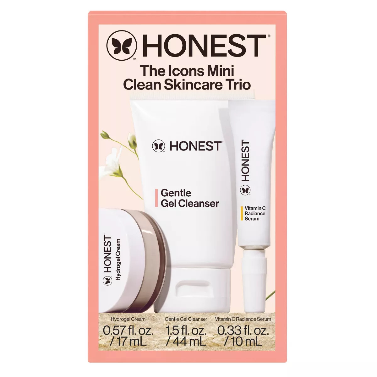 Honest Beauty The Icons Mini Clean Skincare Set - 3ct | Target