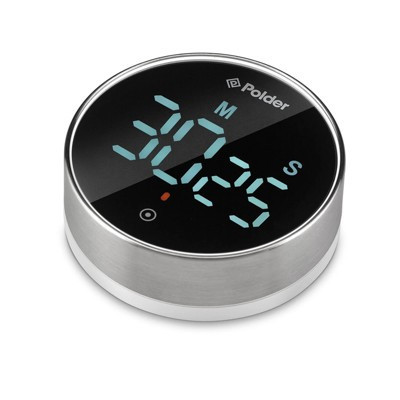 Polder Twist Digital Kitchen Timer with Extra Large Display and 100 Minute Countdown | Target
