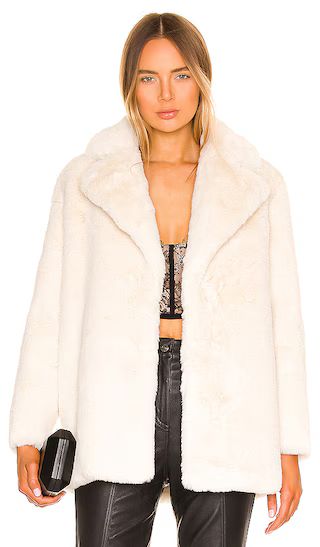 Hayes Jacket in Ivory | Revolve Clothing (Global)