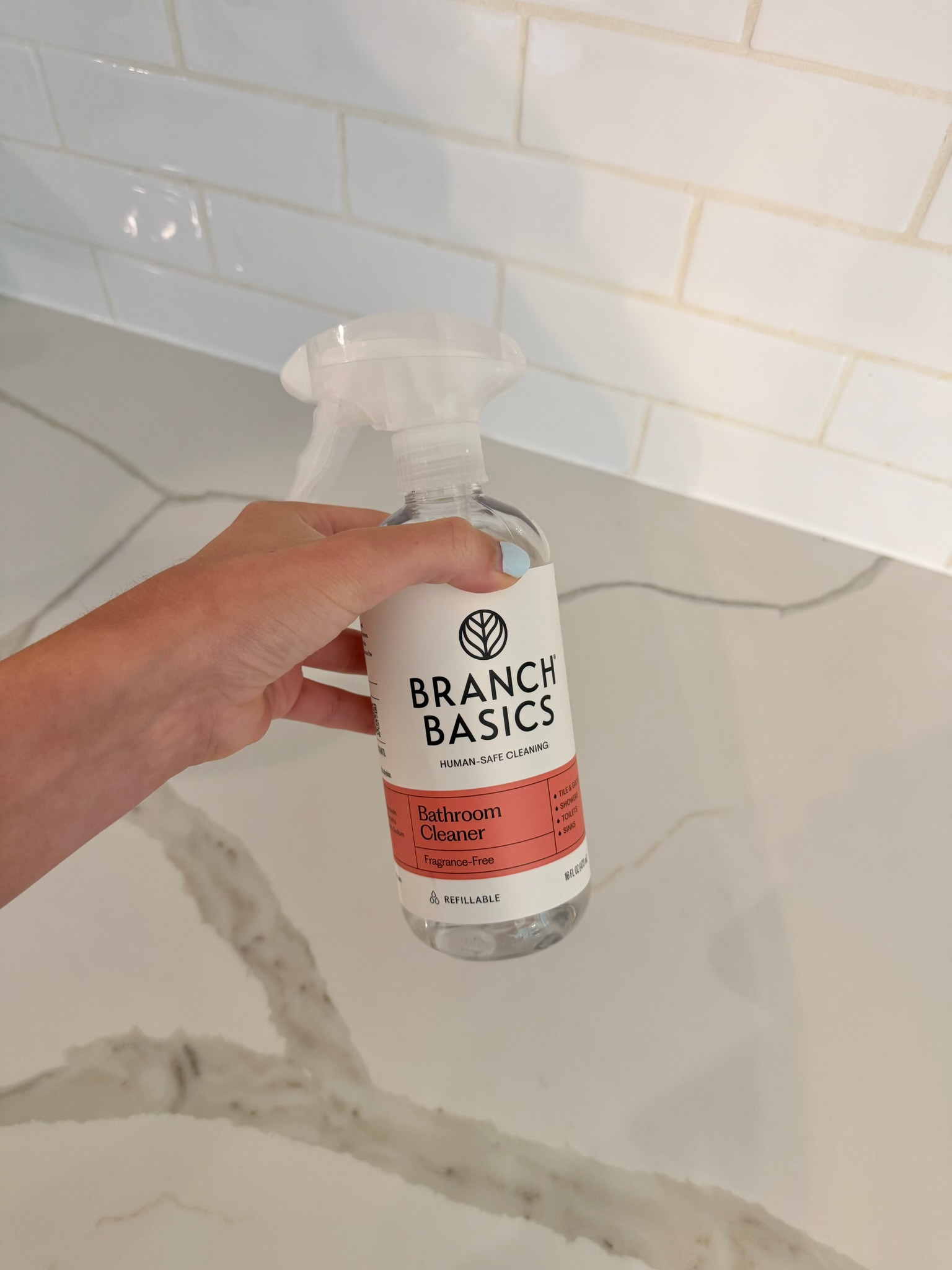 My favorite bathroom cleaner without any harsh chemicals! 

 #LTKmomlife #LTKHome