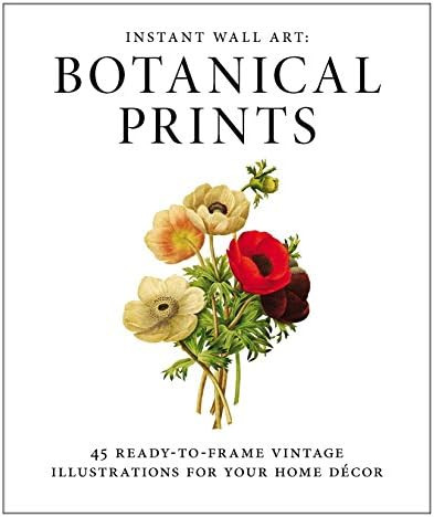 Instant Wall Art - Botanical Prints: 45 Ready-to-Frame Vintage Illustrations for Your Home Decor | Amazon (US)