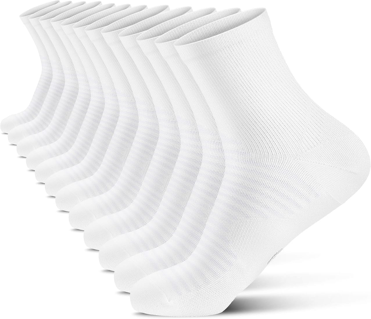 Compression Running Ankle Socks for Men and Women (6 Pairs), Quarter Athletic Socks for Running, ... | Amazon (US)