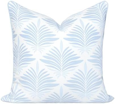 Hofdeco Premium Grandmillennial Coastal Hampton Patio Indoor Outdoor Throw Pillow Cover Only, 20"... | Amazon (US)