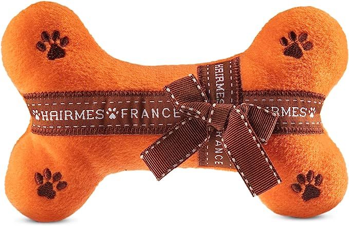 Dog Diggin Designs Runway Pup Collection | Unique Squeaky Plush Dog Toys – Prêt-à-Porter Dog ... | Amazon (US)