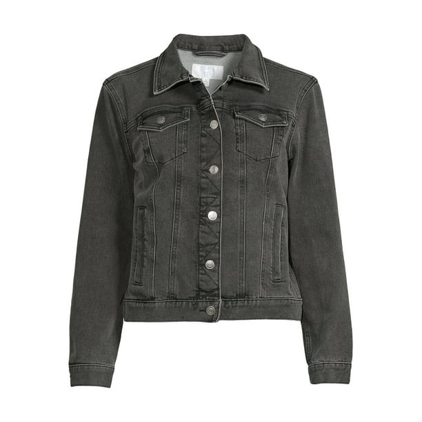 Time and Tru Women's Denim Jacket - Walmart.com | Walmart (US)