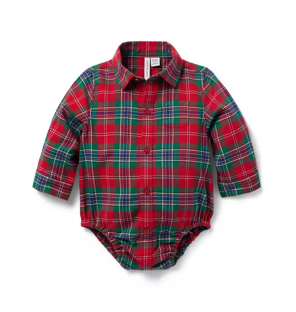 The Tartan Baby Bodysuit | Janie and Jack