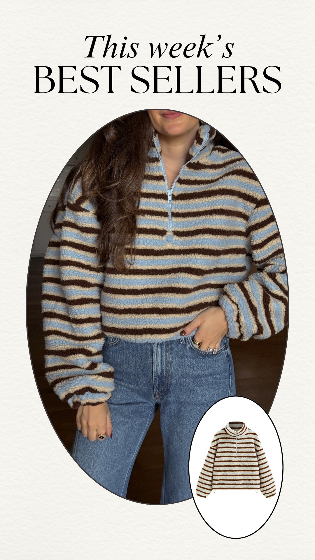 This fleece is going to be something I reach for all season!! It’s $50 and soooo cozy! I’ve also been living in these jeans!

#LTKmomlife #LTKootd