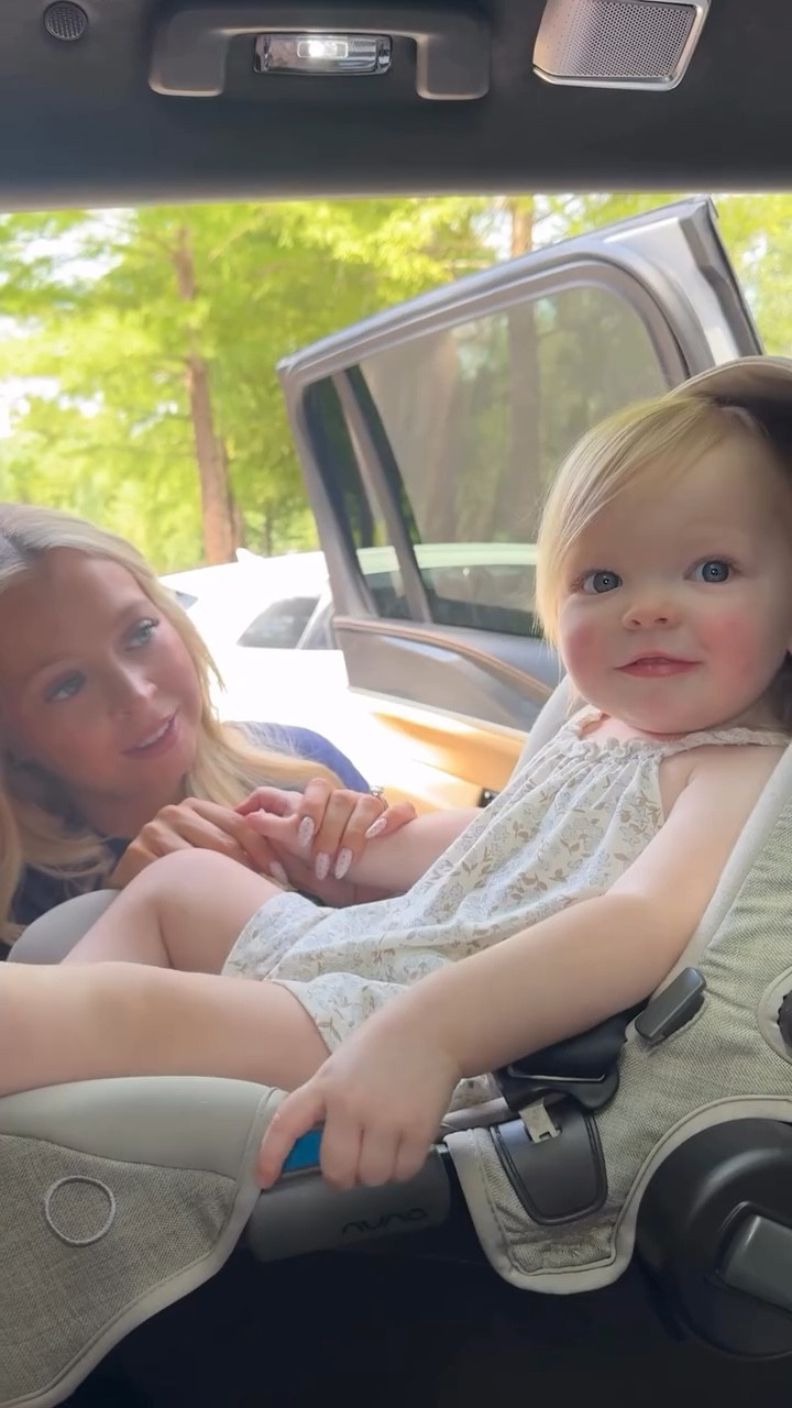 I don’t think Ellie’s ready to have a baby sitting next to her 😂 backstory ::: We are getting ready to for bug because she could be born any week now! 

#LTKBump #LTKBaby #LTKStyleTip