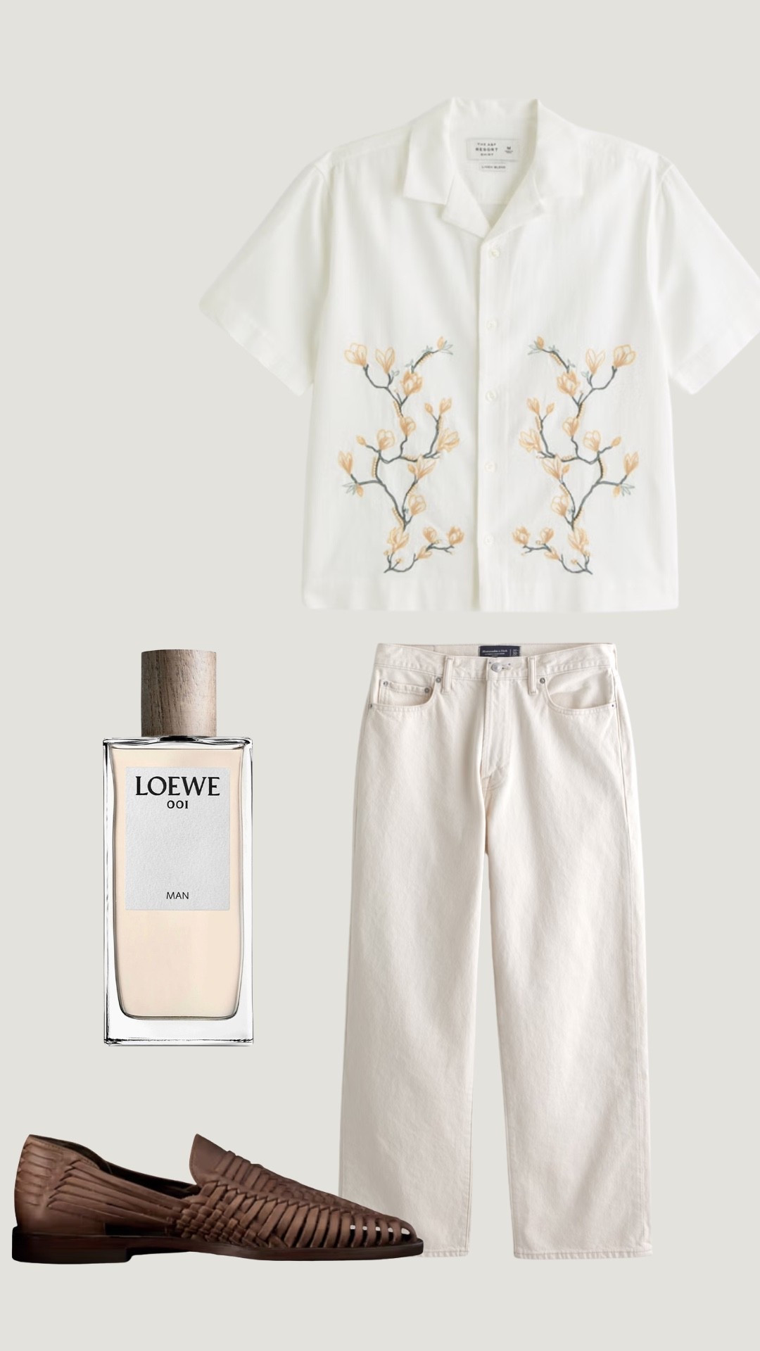 A lightweight embroidered shirt, cream denim, and woven loafers is a combination that never misses.

#LTKdayinmylife #LTKgrwm #LTKootd