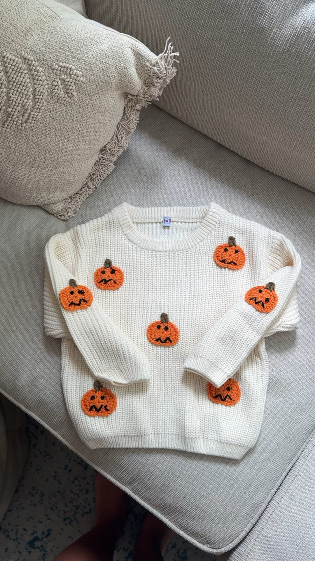 Toddler fall sweater! I sized up to a 3T for Palmer for an oversized fit 

#LTKFallSale #LTKBacktoSchool