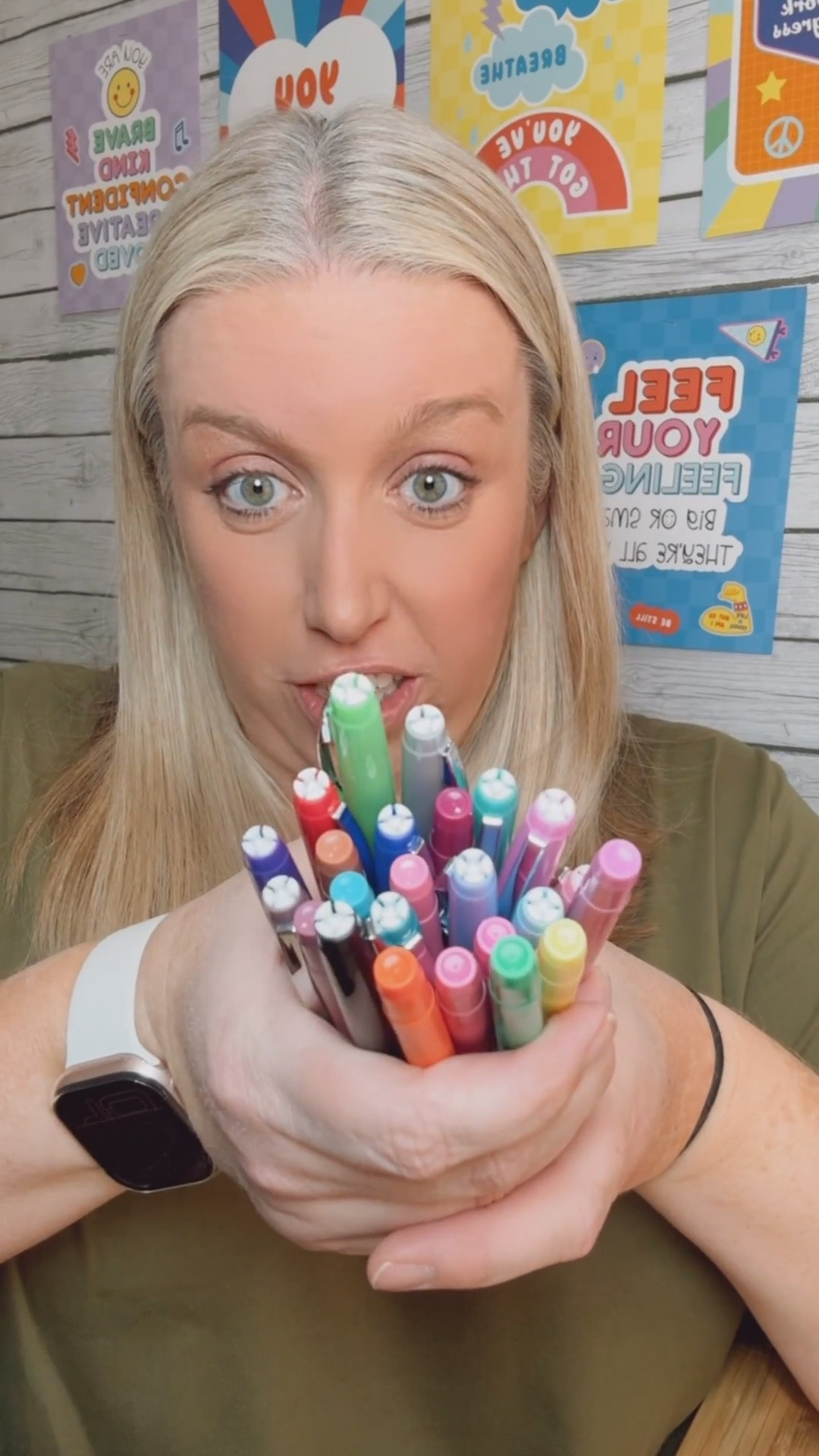 My favorite pens to use for grading, planning, and anything. 