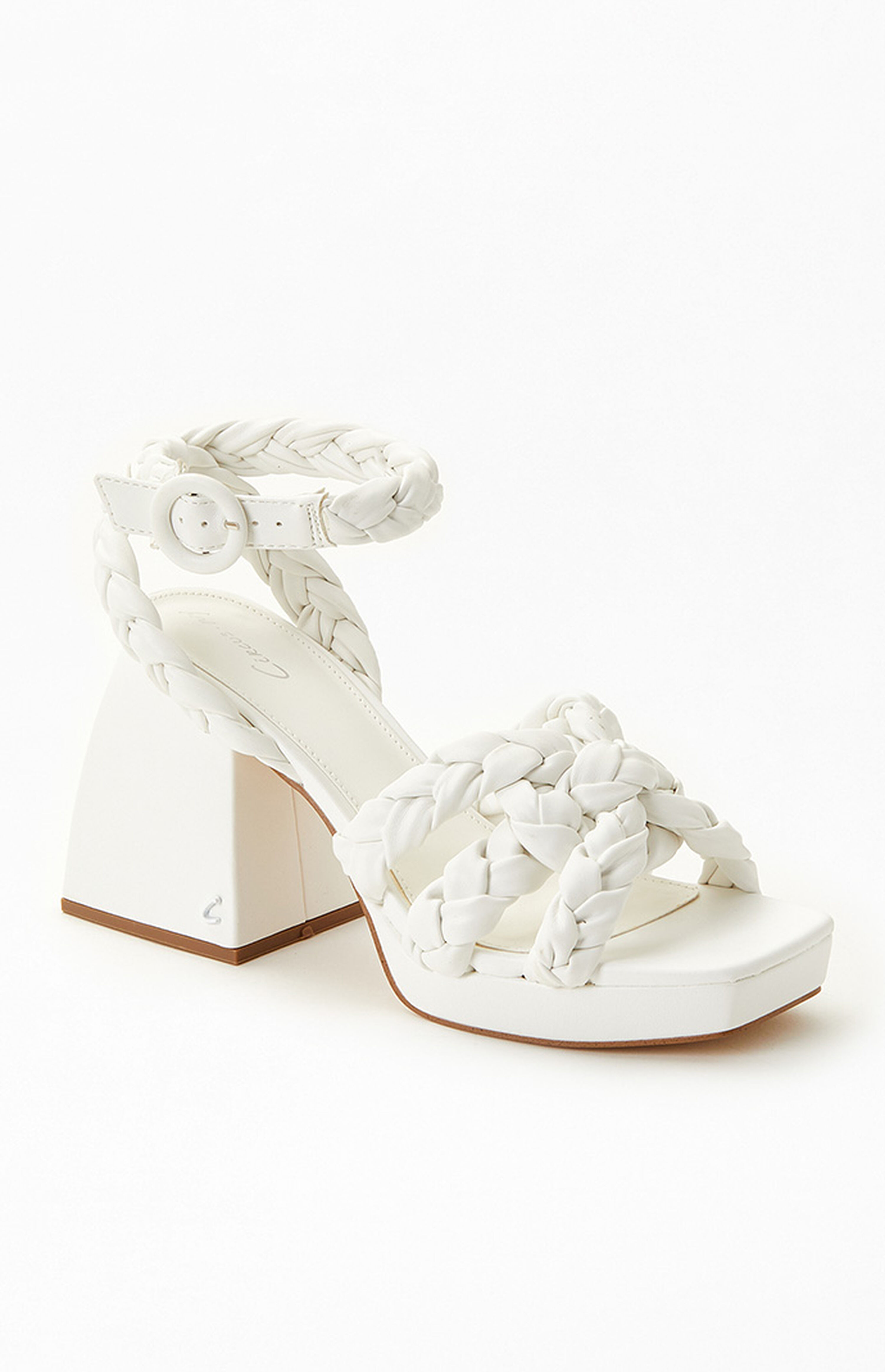 Circus by Sam Edelman Women's Mable Braided Block Heel Sandals | PacSun | PacSun